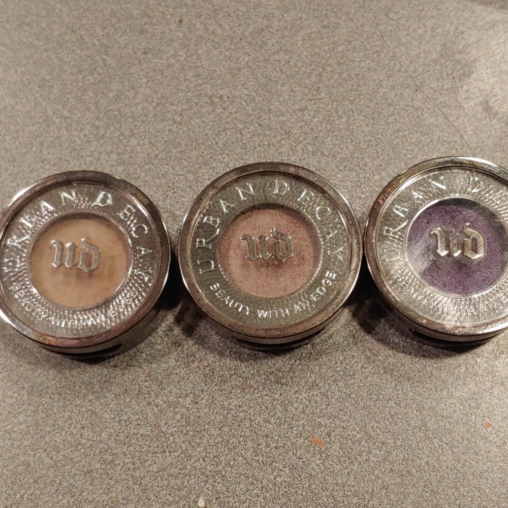 3 Urban Decay Eyeshadow Bundle